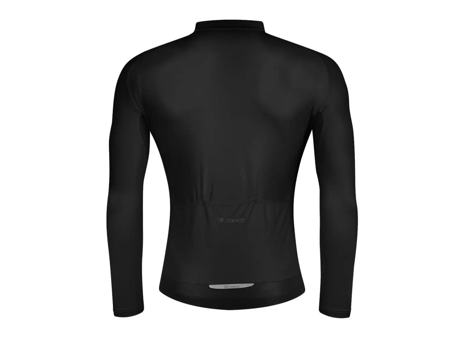Force Pure Herren Langarmtrikot Schwarz