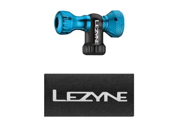 Lezyne Control Drive CNC CO2 Pumpe Blau