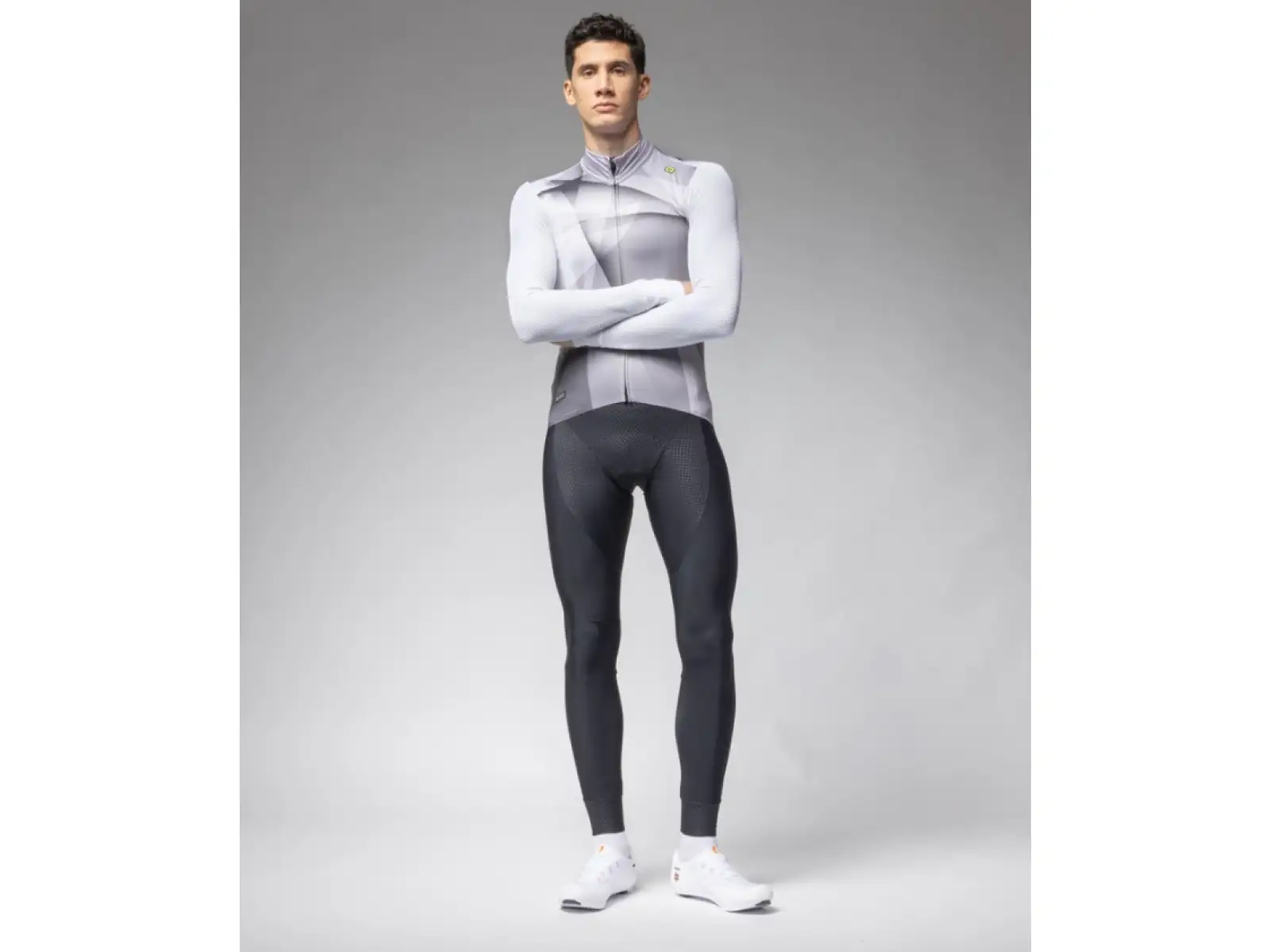 Alé R-EV1 Quick Herren Langarmtrikot weiß