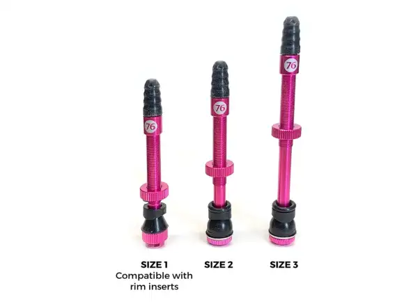 76 Projects High flow Tubeless-Ventil Größe 1