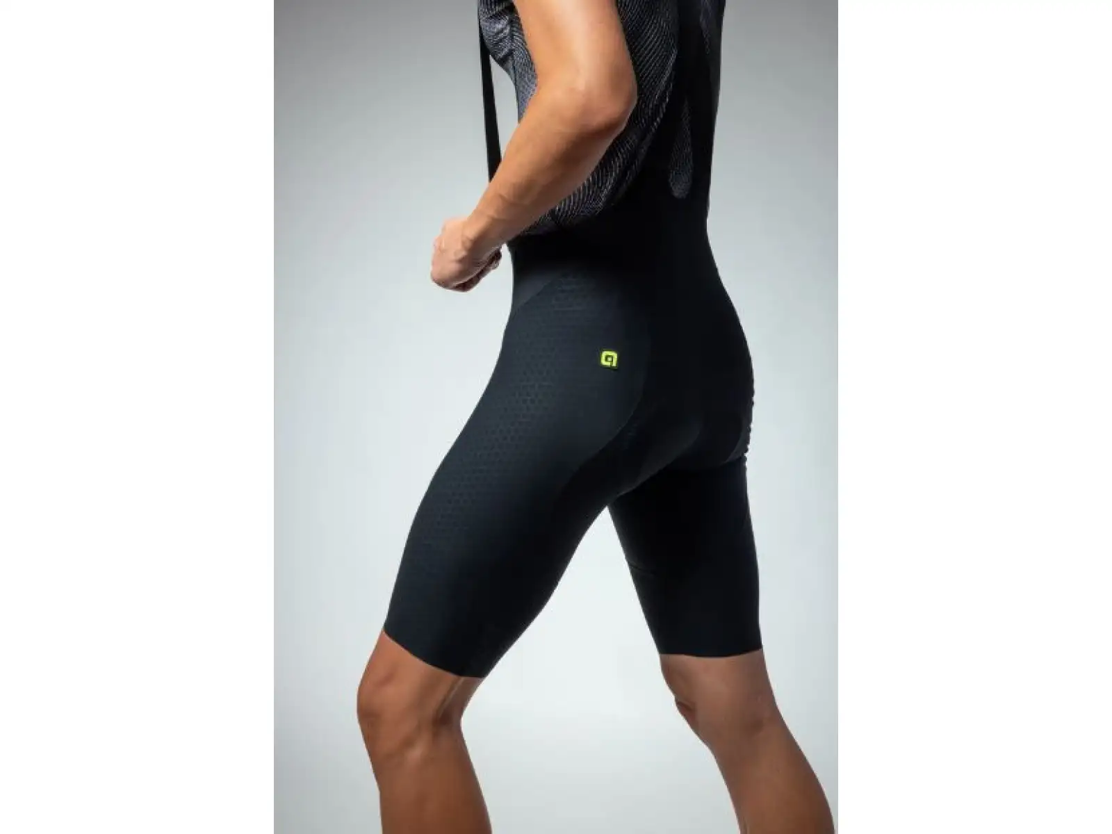 Alé R-EV1 HAMMER 2.0 Herren Shorts mit Einsatz und Verschluss Schwarz