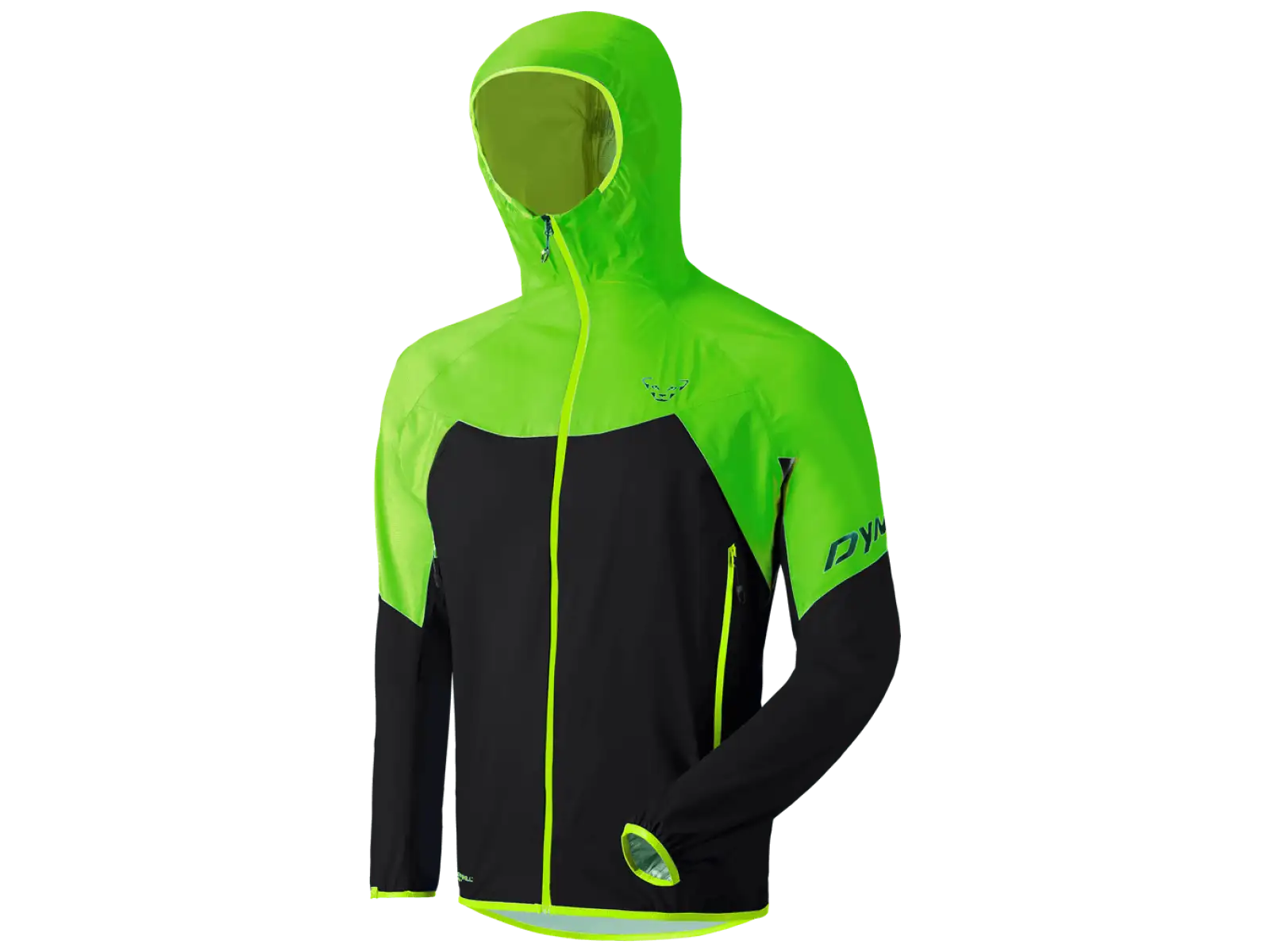 Dynafit Transalper Light 3L Herren leichtes Funktionsjacke lambo grün