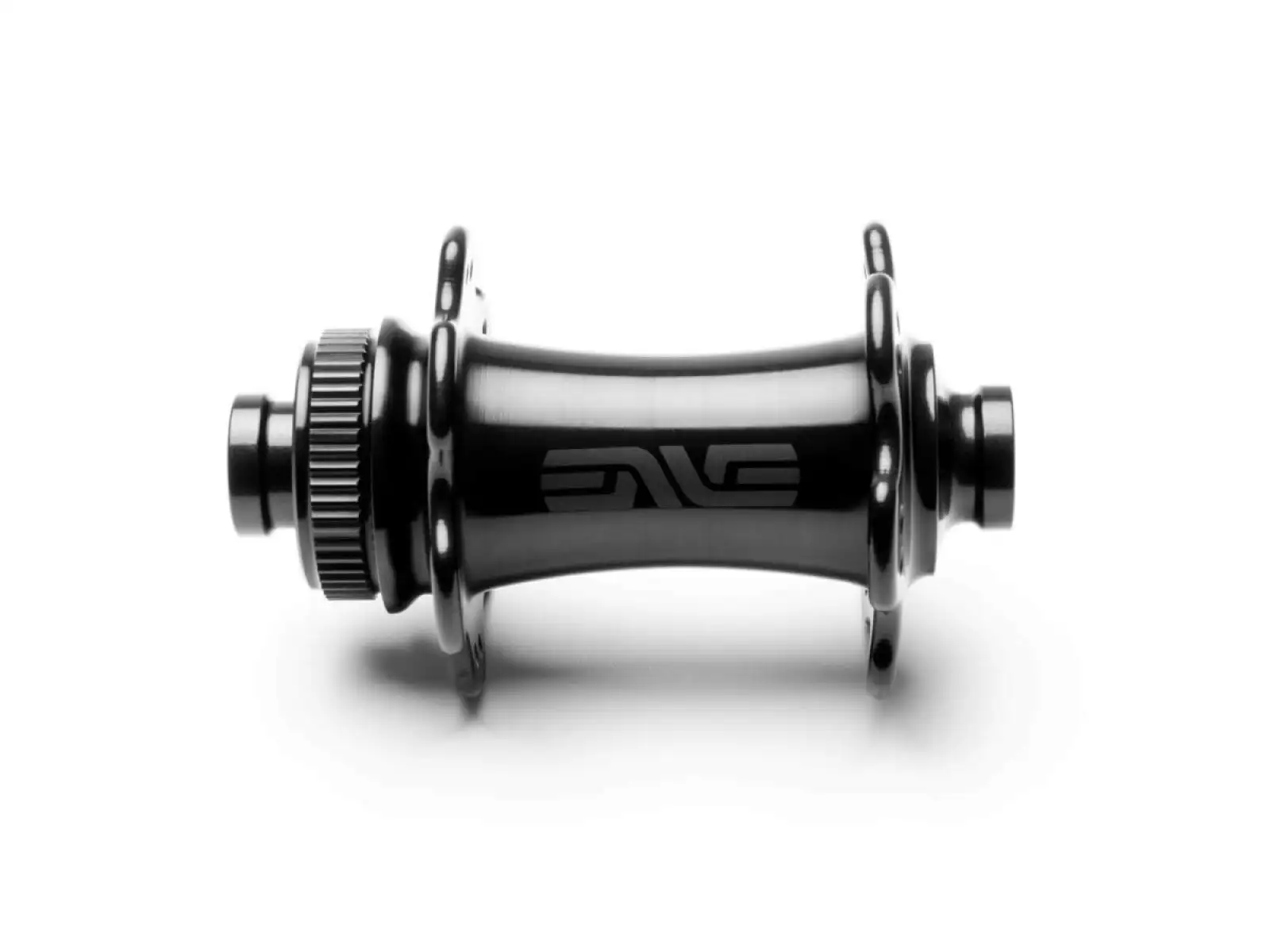 Enve Aluminium Disc CL Vorderradnabe 12x100 mm, 24 Löcher, schwarz.
