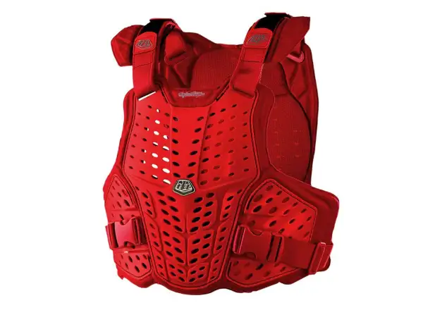 Die Troy Lee Designs Rockfight CE Flex Schutzweste Rot