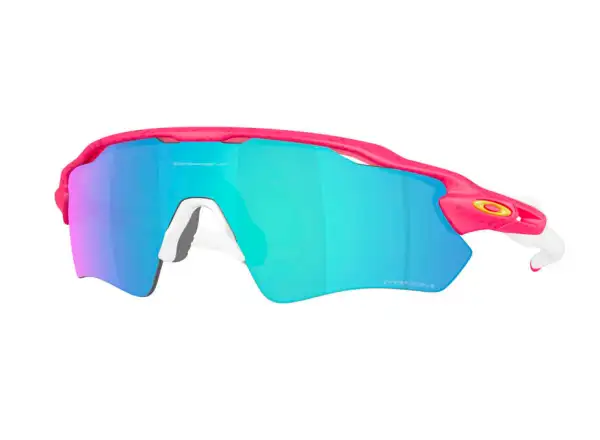 Oakley Radar EV Path Sportbrille Neon Pink Splater/Prizm Sapphire