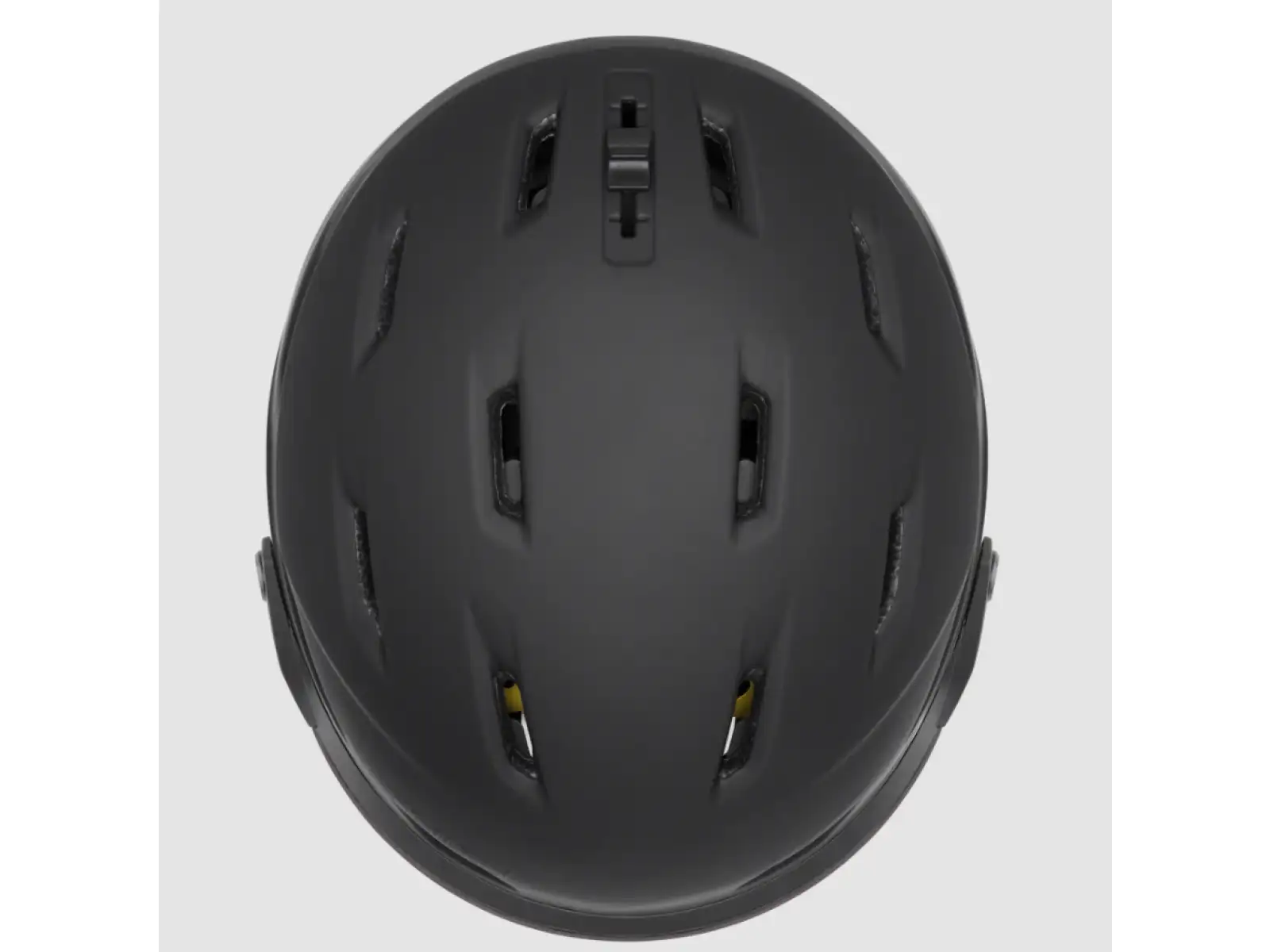 Smith Survey EU Skihelm Mattschwarz / ChromaPop Everyday Green Mirror