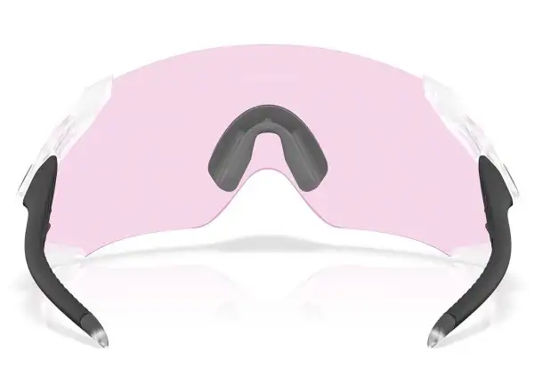 Oakley Velo Kato Fahrradbrille Matte Clear/Prizm Low Light