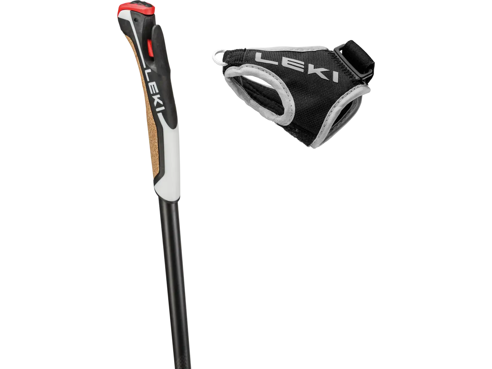 Leki PRC 750 Langlaufstöcke Black-white-dark Anthracite