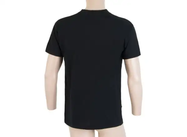Sensor Merino Active Pt Mountains Herren T-Shirt kurzarm schwarz