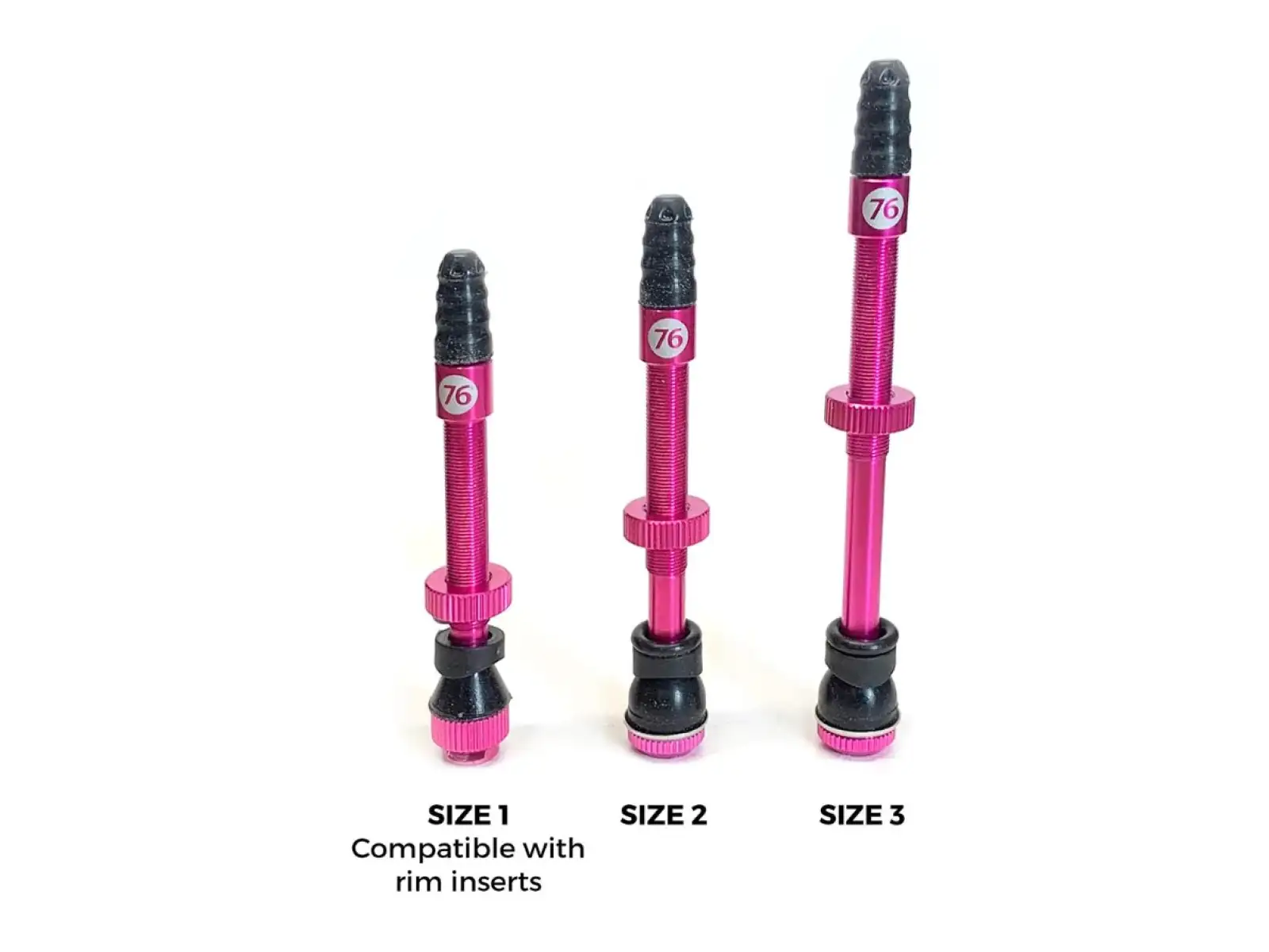 76 Projects High flow Tubeless Ventil Größe 2