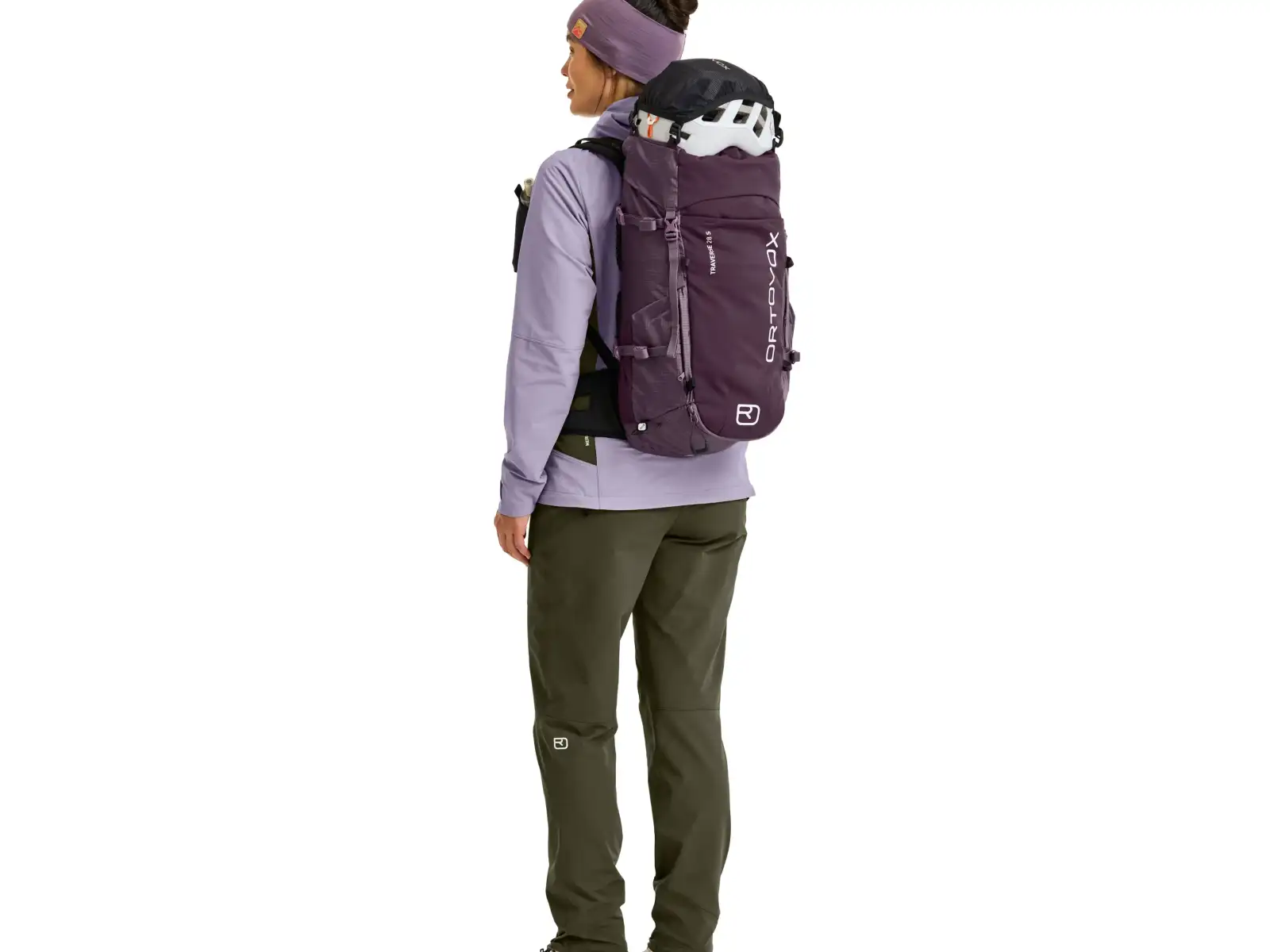 Ortovox Traverse 28 S Damen-Wanderrucksack Glacier Grey