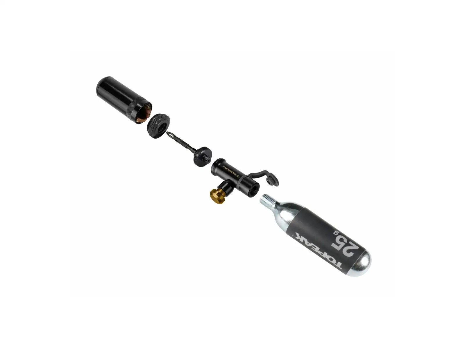 Topeak Tubi Master X Reparaturset für Tubeless-Reifen + CO2