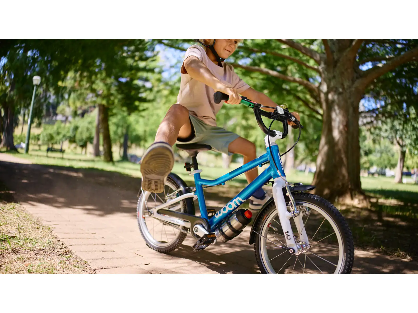 Woom GO 3 Automagic Hot Pink 16 Kinderfahrrad