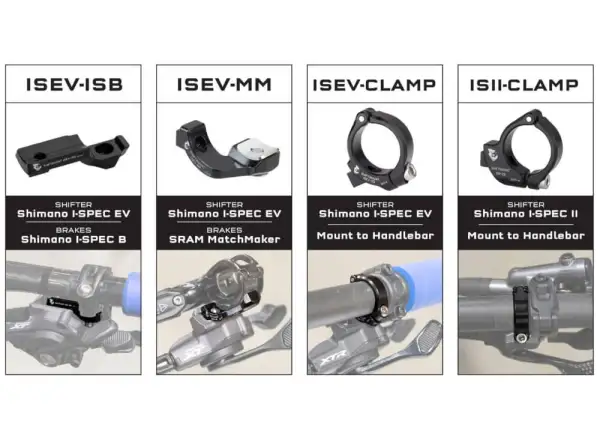 Wolf Tooth Adapter Shiftmount I-SPEC-EV zu I-SPEC-AB.