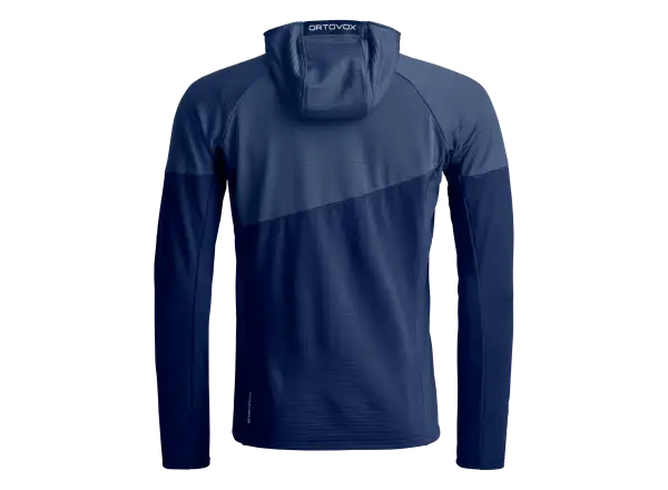 Ortovox Fleece Light Grid Hoody Herren Sweatshirt Deep Ocean