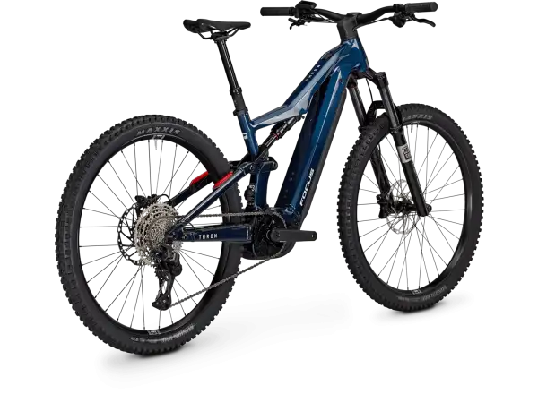 Focus THRON 8 720Wh vollgefedertes E-Bike Azurblue / Sydneyblue