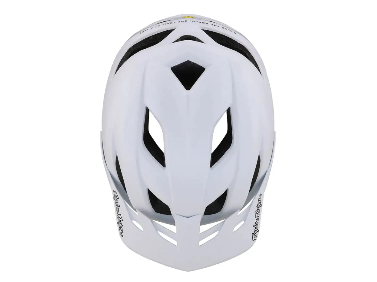 Troy Lee Designs Flowline MIPS Helm Orbit Weiß