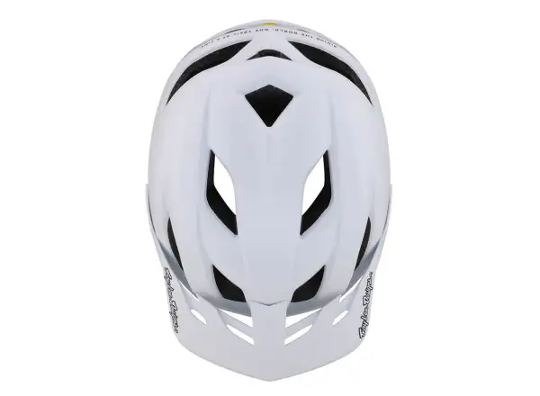 Troy Lee Designs Flowline MIPS Helm Orbit Weiß