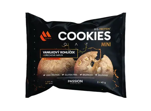Passion MPower Cookie Gain Mini 2x40g Salziger Karamell-Nuss-Füllung