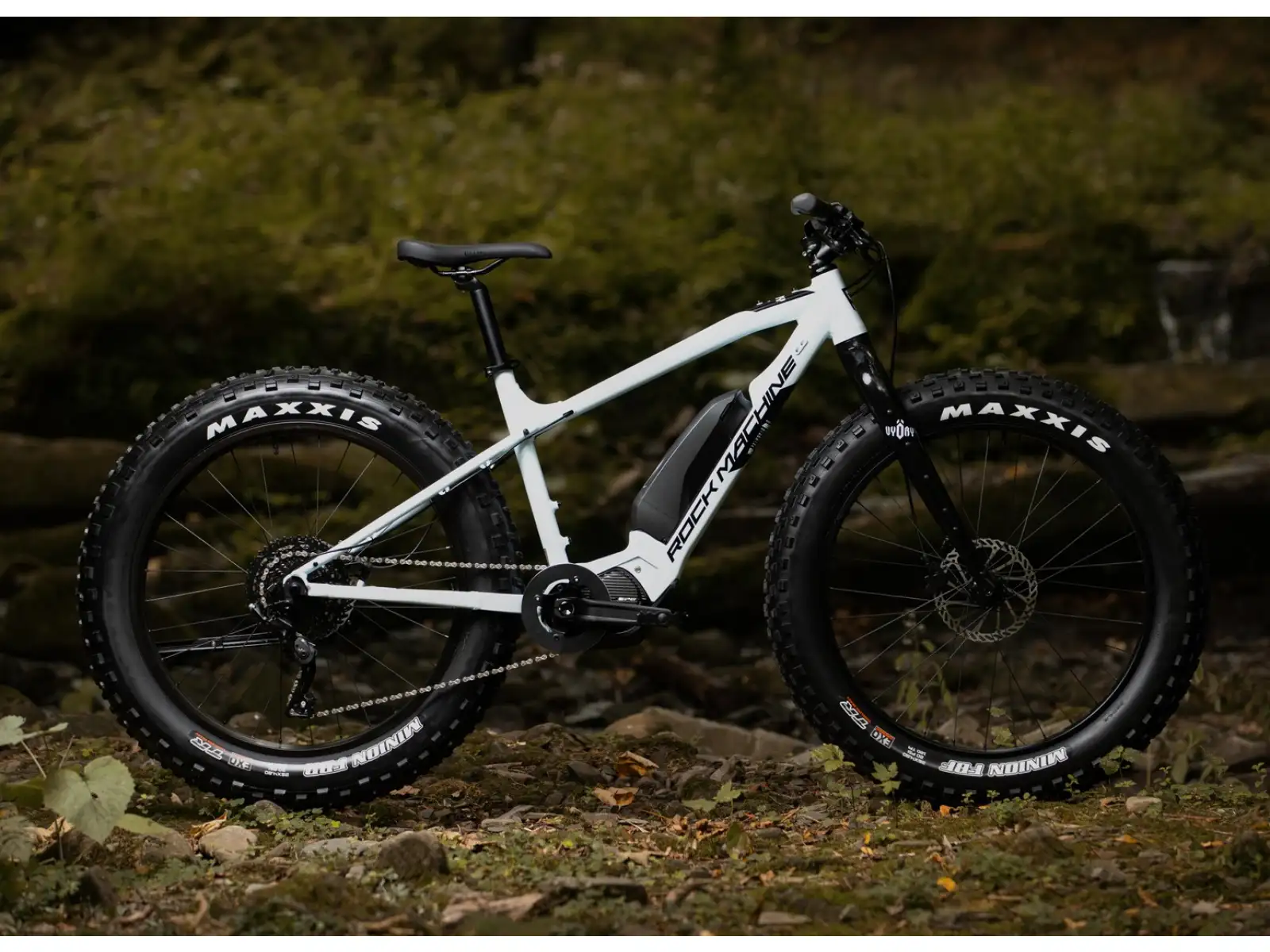 Rock Machine VYÖRY e50 S Fatbike E-Bike Gloss White/Black MUSTER