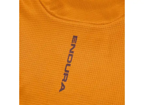 Endura SingleTrack Core Kindertrikot kurzer Ärmel Orange