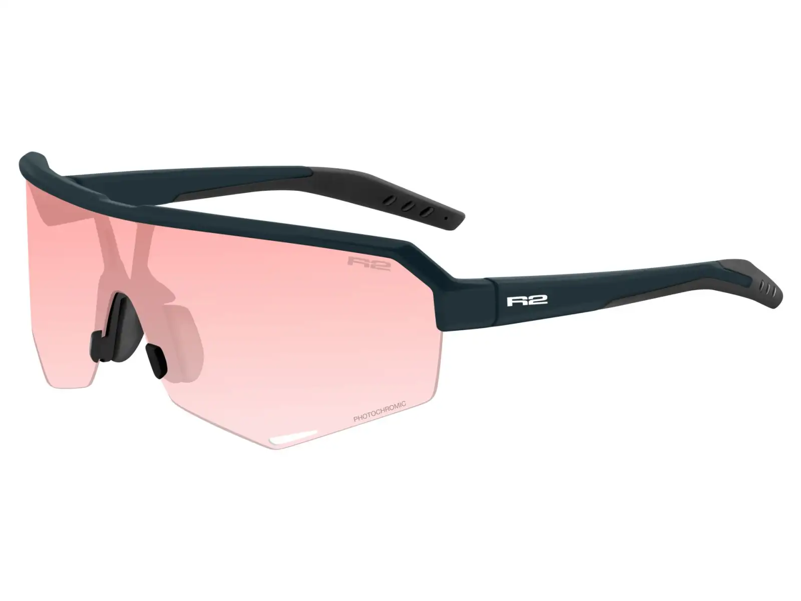 R2 Fluke Brille matt blau/rosa