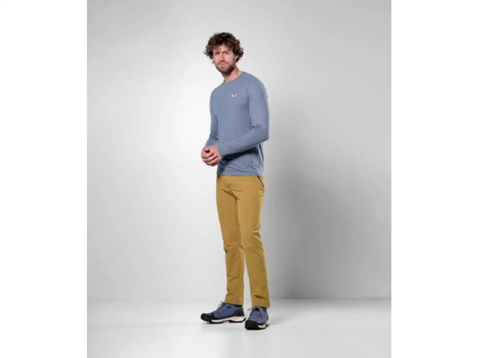 Salewa Puez Dry Herren Langarmshirt Java Blue