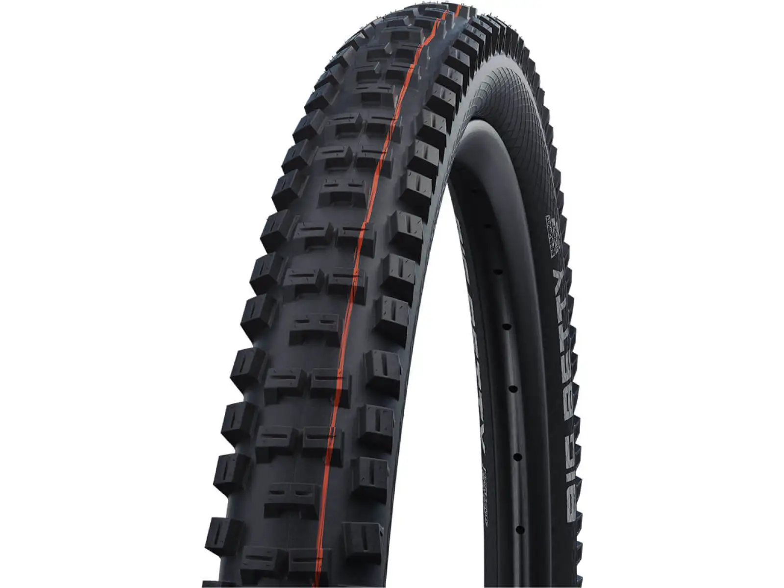 Schwalbe Big Betty Evo Super Ground 20x2,25" Addix Soft E-50 MTB Reifen mit Kevlar-Anteil.