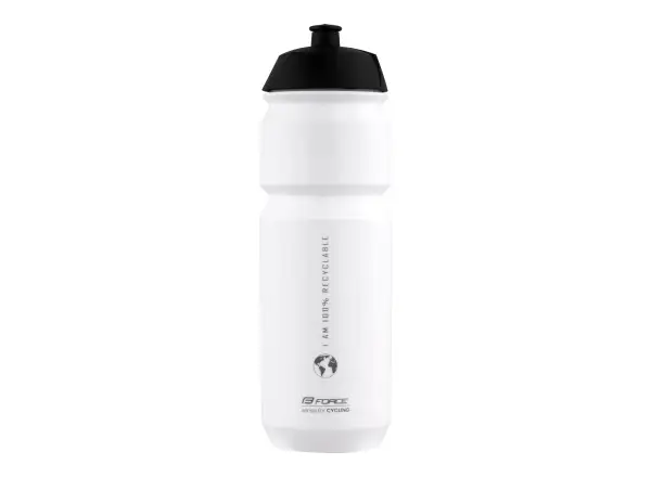 Force Bio Earth Fahrradflasche 750 ml Weiß/Grau