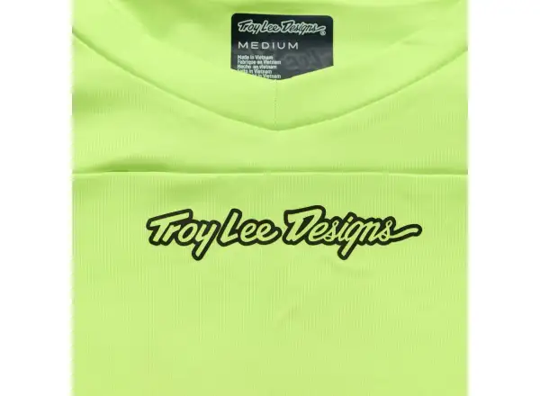 Troy Lee Designs Skyline Chill Rockslide Herren Trikot langarm Glo Yellow