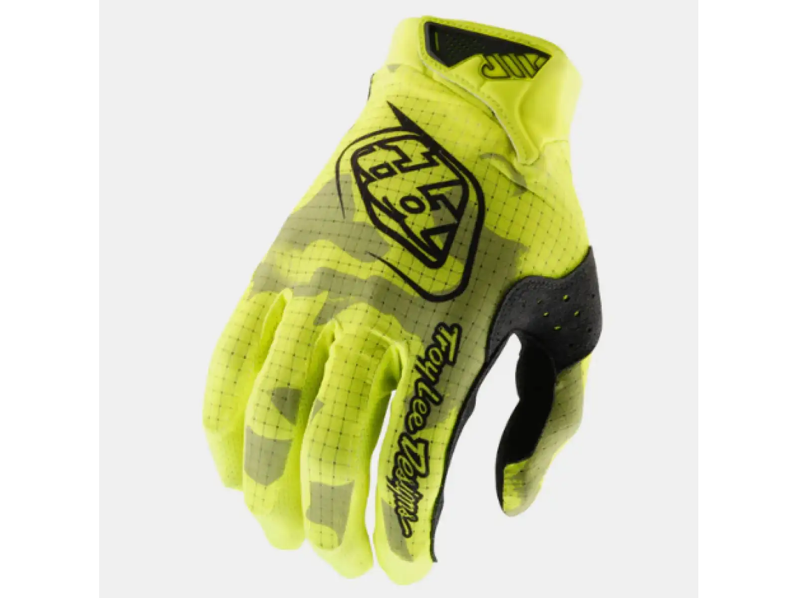 Troy Lee Designs Air Blotted Kinderhandschuhe Flo Yellow