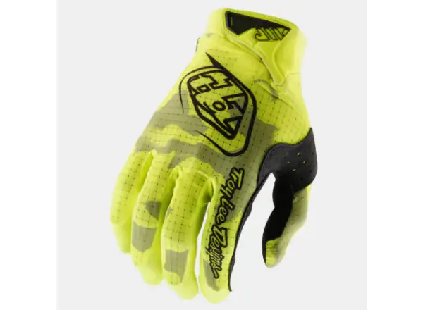 Troy Lee Designs Air Blotted Kinderhandschuhe Flo Yellow
