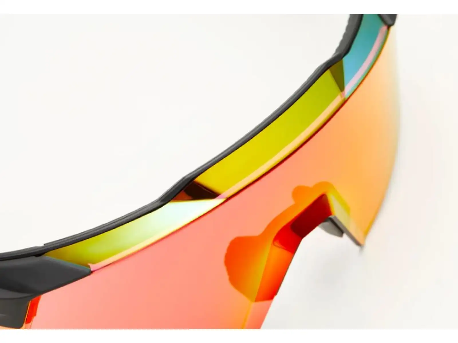 100% Aerocraft Brille Soft Tact Black/HiPER Red Multilayer Mirror