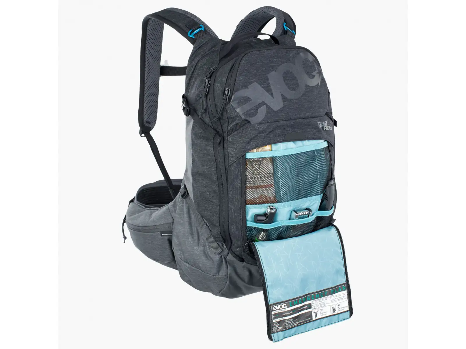 Evoc Trail Pro 26 Rucksack 26 l schwarz/kohlegrau S/M