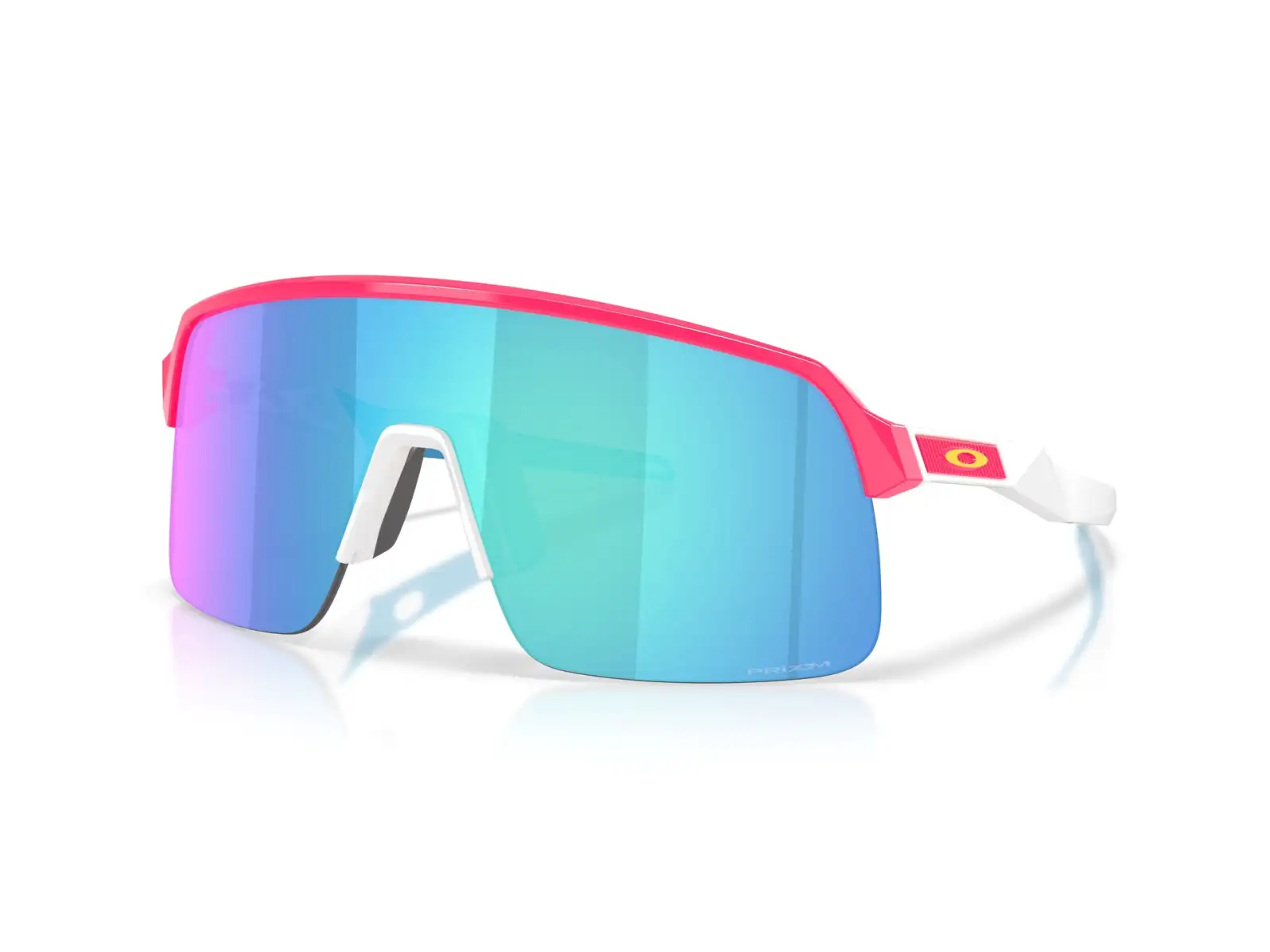Oakley Sutro Lite Sportbrille Neon Pink/Prizm Sapphire