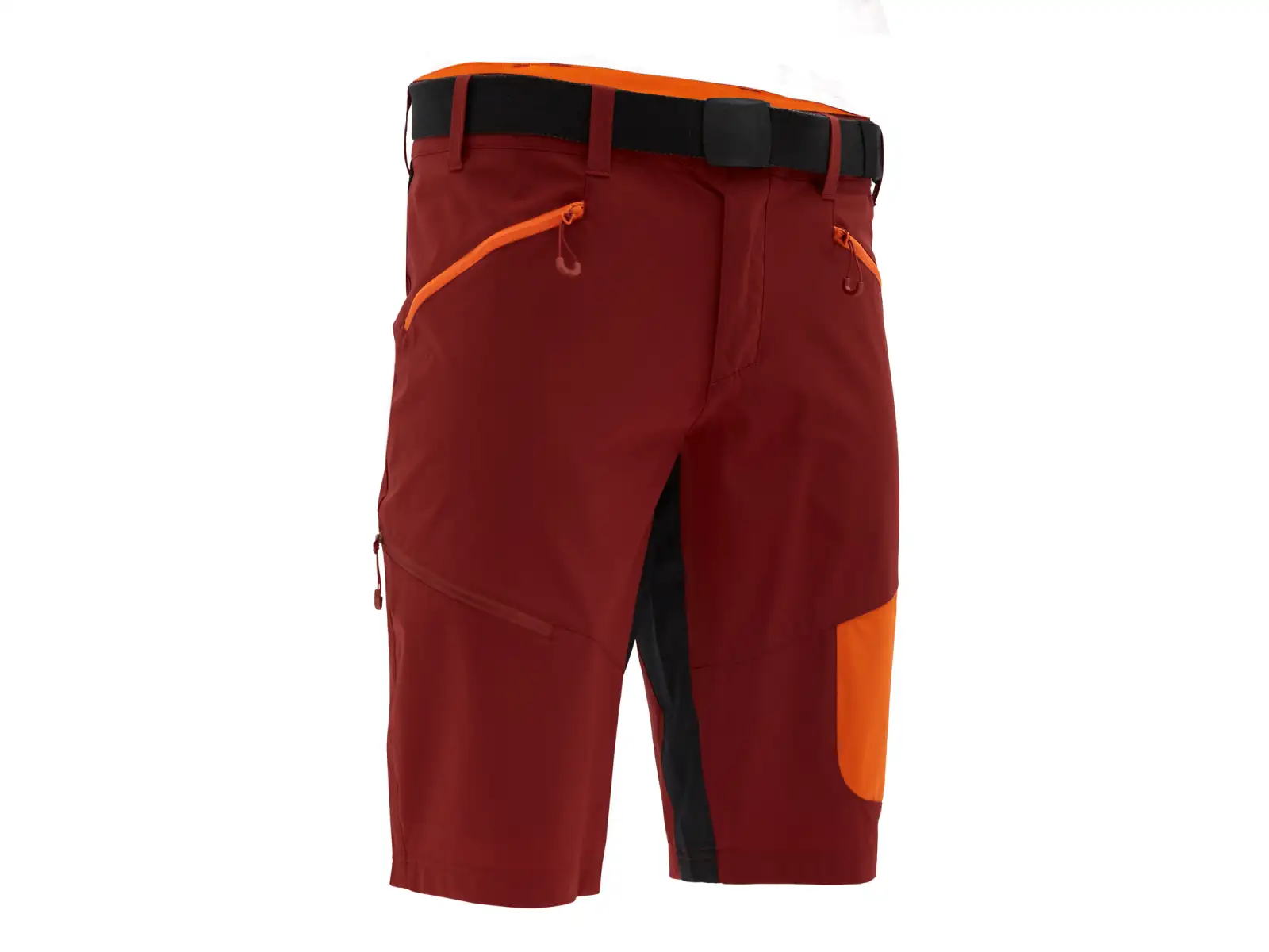 Silvini Rango Pro Herren-Bermudas Merlot/Orange