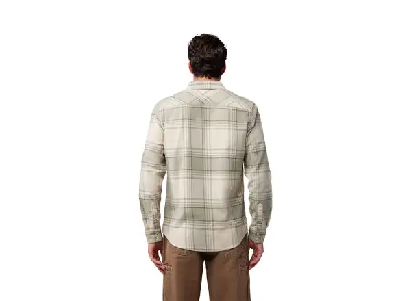Fox Traildust Herren Flanellhemd Creme