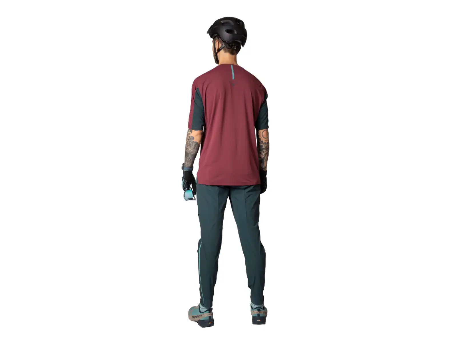 Dynafit Ride Herren-T-Shirt mit kurzen Ärmeln Burgundy