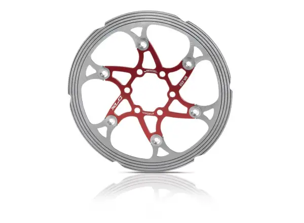 XLC BR-X59 Bremsscheibe Rot/Silber