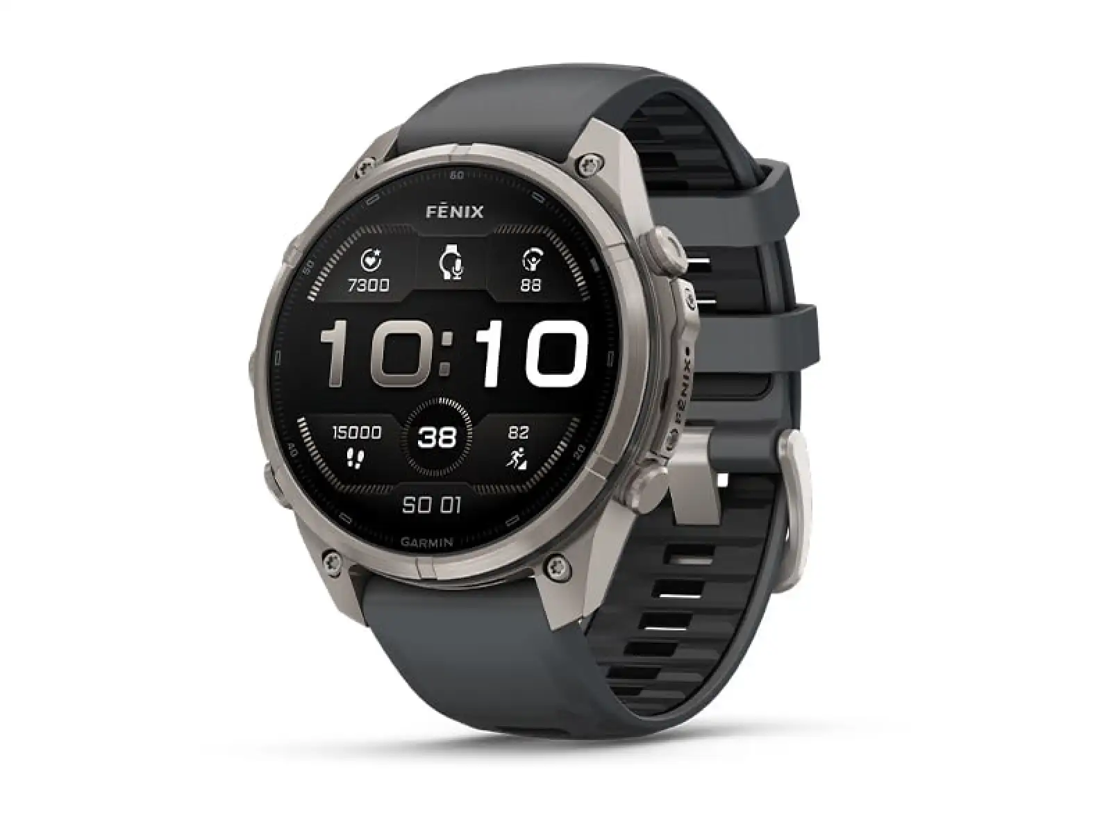 Garmin Fénix 9 Pro inReach 47 mm Smartwatch Titanium Graphite/Black