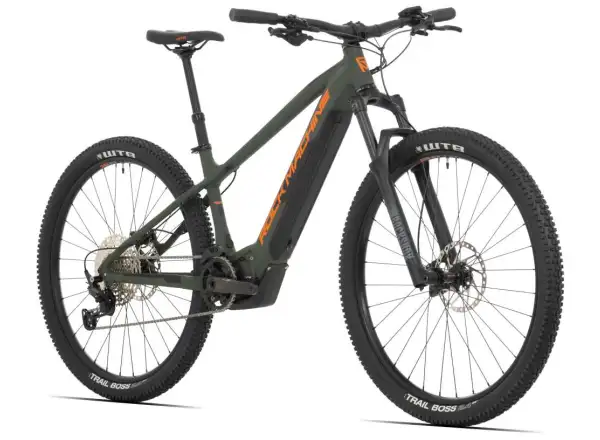 Rock Machine Blizz INT e60-29 Mountain E-Bike Matte Khaki/Neon Orange/Black