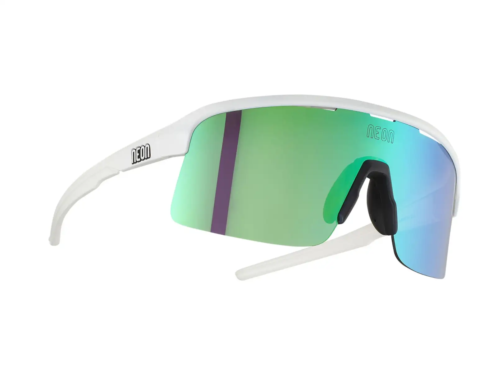 Neon Pfeil 2.0 Mirrortronic Brille in Weiß Matt