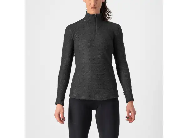 Castelli Cold Days Damen Langarm-Unterhemd Schwarz