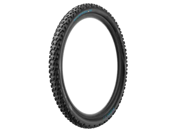 Pirelli Scorpion Enduro M 29x2,4" Reifen mit Kevlar in Türkis.