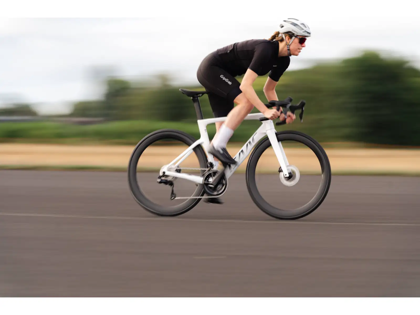 Isaac Meson DuraAce Di2 Rennrad Mineral White