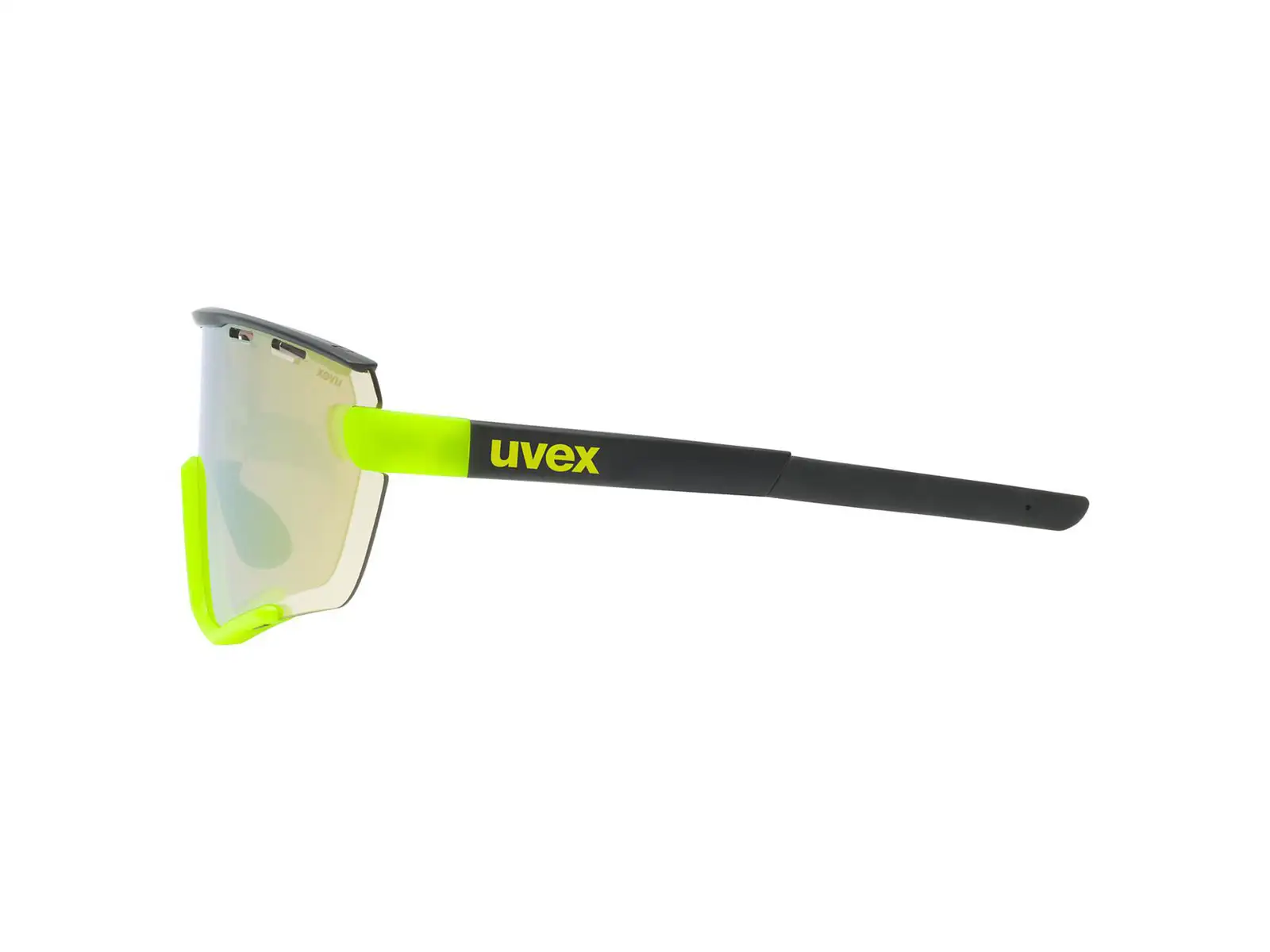 Uvex Sportstyle 236 Set Brille Black Lime Matt /Mirror Yellow