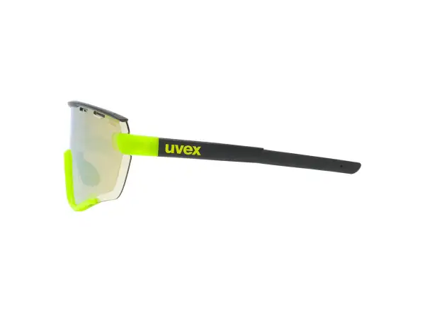 Uvex Sportstyle 236 Set Brille Black Lime Matt /Mirror Yellow
