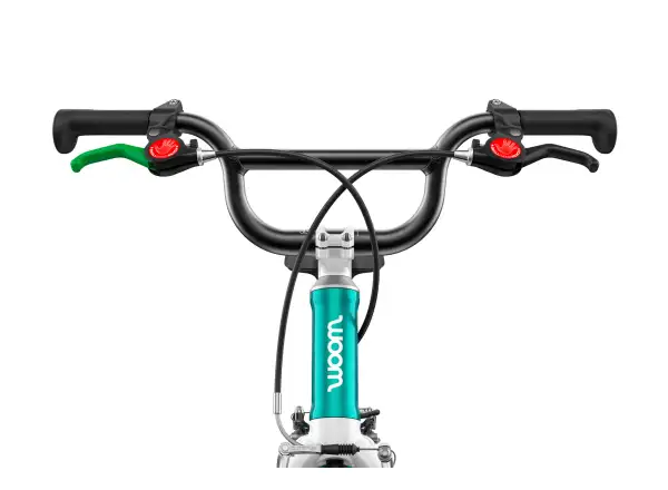 Woom GO 3 Automagic Kinderfahrrad 16" Metallic Turquoise