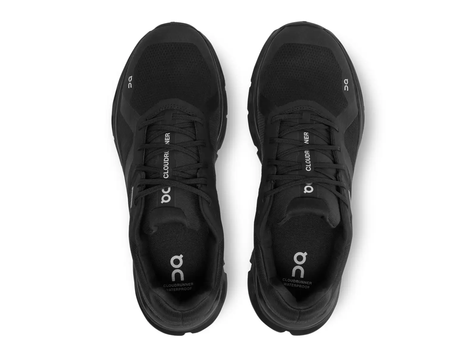 On Cloudrunner Waterproof Herren-Laufschuhe Black