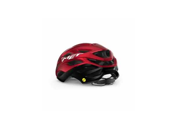 MET Estro MIPS Helm rot/schwarz metallic